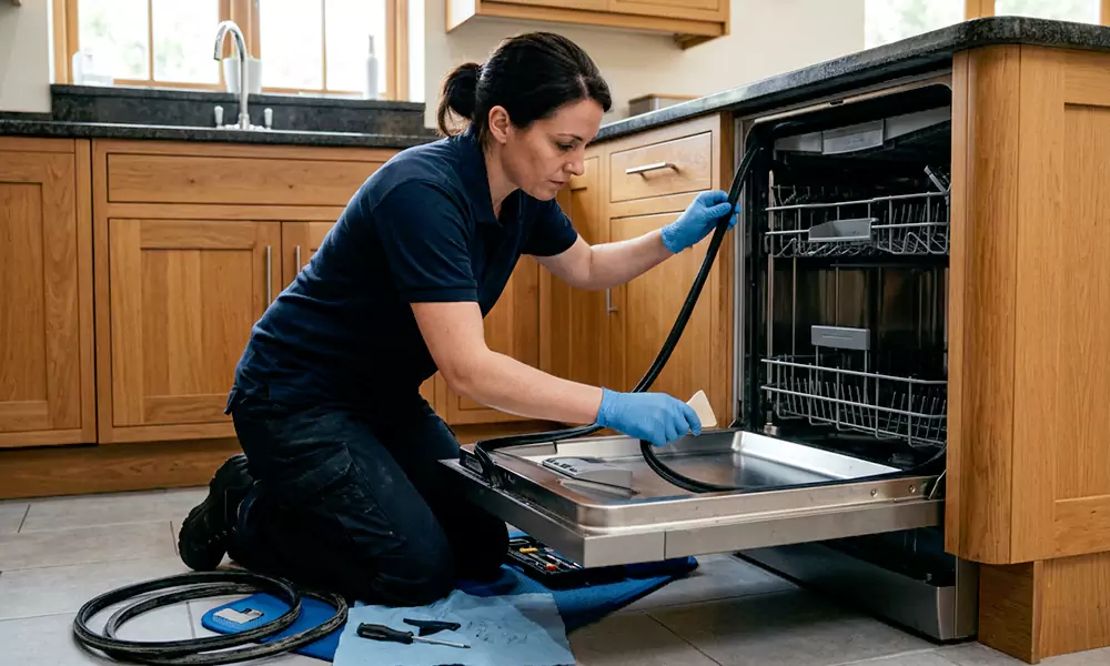 Dishwasher Door Gasket Replacement in Watertown, MA