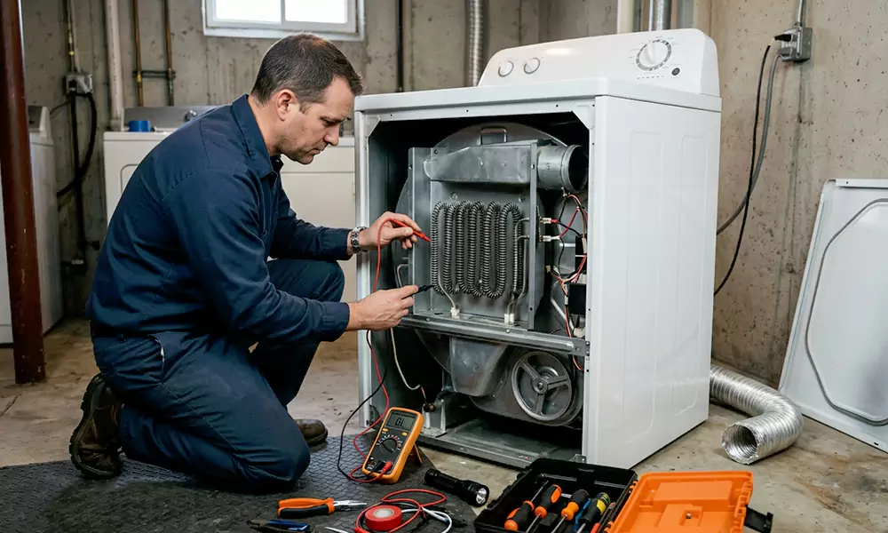 Dryer Not Heating Repair in Watertown, MA