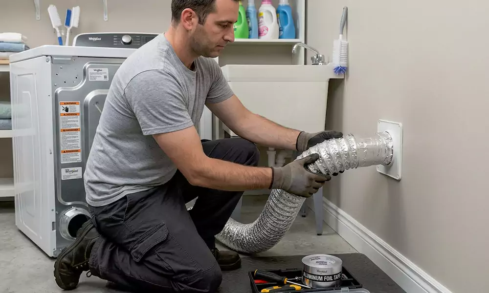 Dryer Vent Installation in Watertown, MA