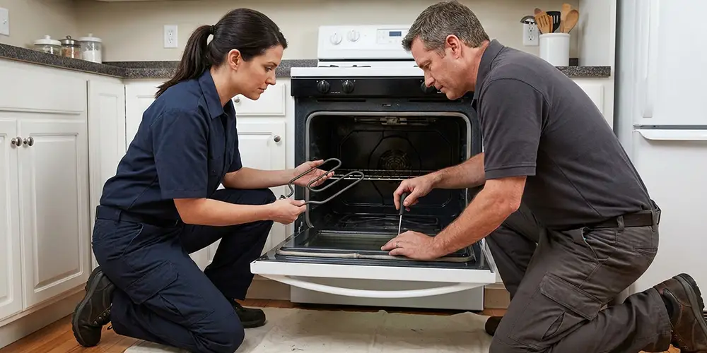 Oven Heating Element Replacement in Watertown, MA