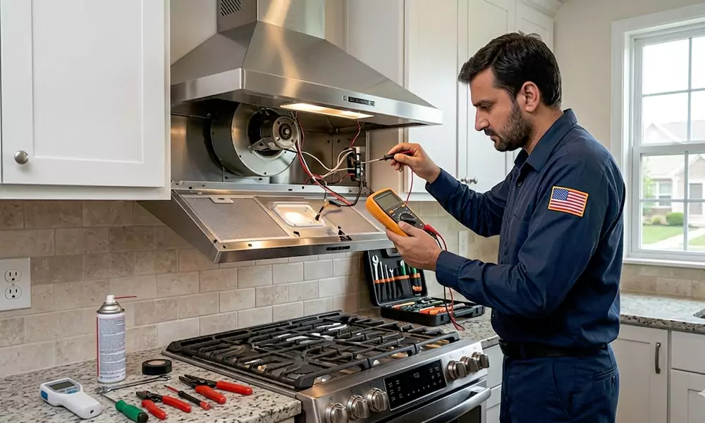 Range Hood Repair in Watertown, MA