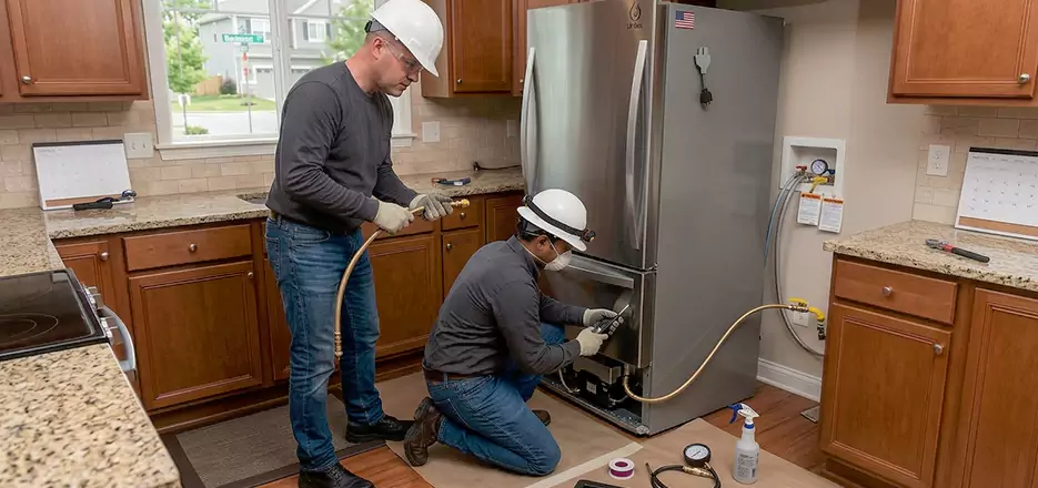 Propane Refrigerator Installation in Watertown